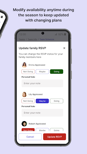 Swift Schedule Screenshot 2