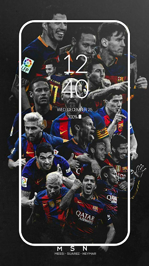 FC Barcelona HD Wallpaper Screenshot 2