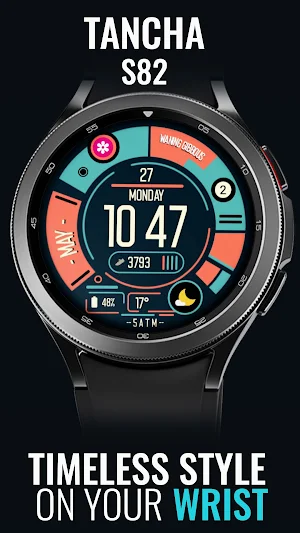 Tancha S82 Info Hub Watch Face Screenshot 0