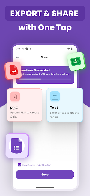 Quiz AI for Classroom & Forms Screenshot 3