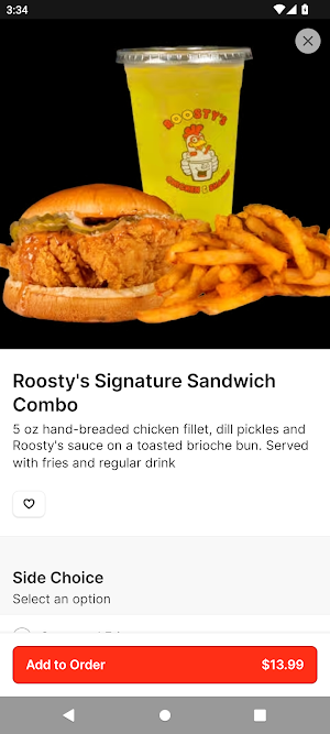 Roosty's Chicken n Shakes Screenshot 2