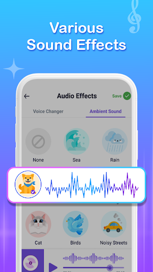 Voice Changer, Audio Effects Screenshot 2