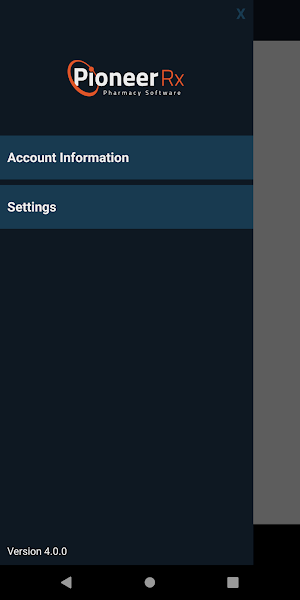 PioneerRx Employee Mobile Screenshot 1