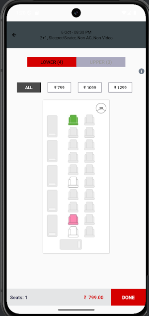 Prathap Travels Screenshot 3