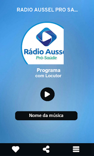 Rádio Aussel pró Saúde Screenshot 1