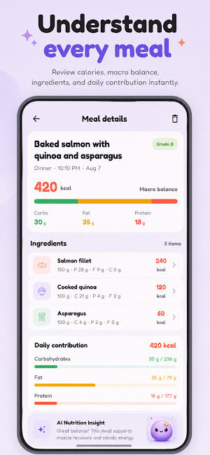 Mornivo: AI Calorie Counter Screenshot 2