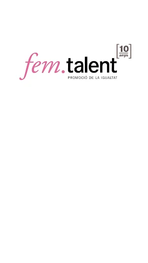 fem.talent Fòrum 2018 Screenshot 0