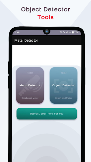 Metal Detector : Metal Tracker Screenshot 2