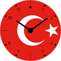 Turkey Analog Watch Face