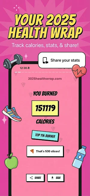 2025 Wrapped Health Screenshot 0
