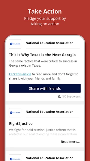 EdActivist Screenshot 1