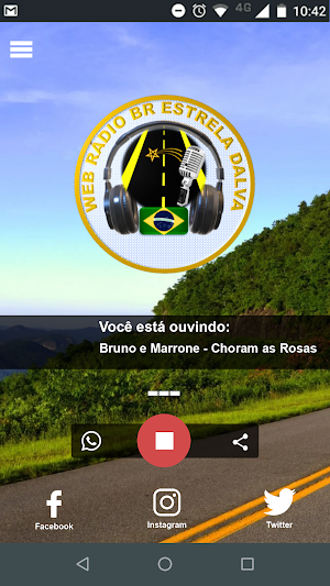 Web Rádio Br Estrela Dalva Screenshot 2