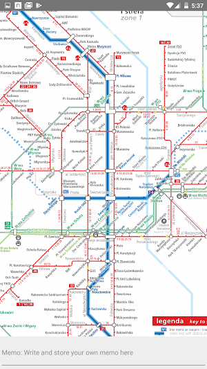Warsaw Metro Map Offline Screenshot 1