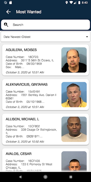 DuPage County Sheriff Screenshot 1