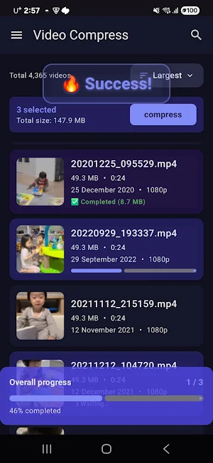 VDiet - Video Compressor Screenshot 2