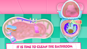 Bathroom Cleaning Time Screenshot 0