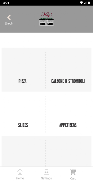 Kays Italian Restaurant Screenshot 2