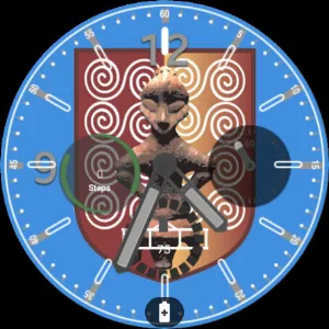 Pristine Flag Watchface Screenshot 0