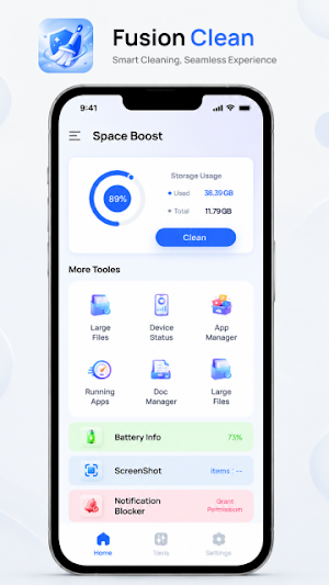 FusionClean Screenshot 1