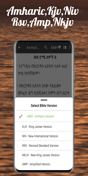 Amharic Bible -Amharic+KJV+NIV Screenshot 1