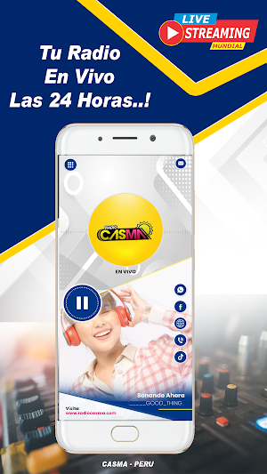 Radio Casma Tu Mejor Eleccion Screenshot 0