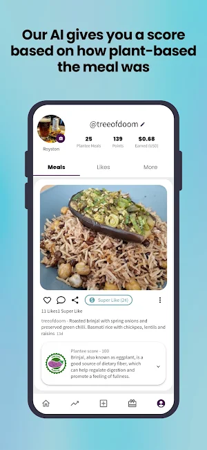 Plantee: Go Plant-based & Earn Screenshot 3