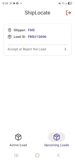 ShipLocate Driver Screenshot 2