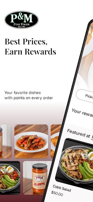 P&M Fine Foods Screenshot 0