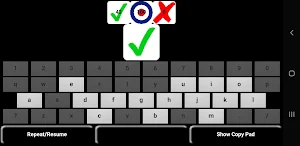 20 WPM CW Morse code trainer Screenshot 1