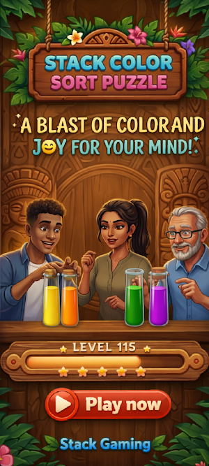 Stack Color Sort Puzzle Screenshot 3