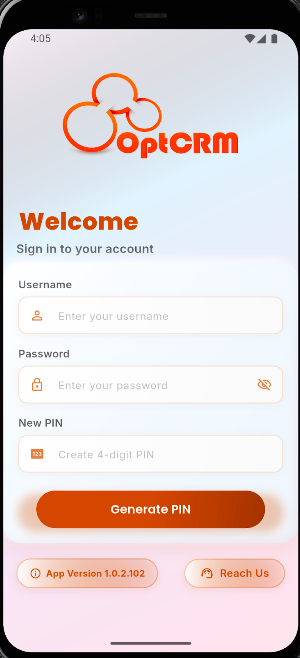 OptCRM - Sales Excellence App Screenshot 0