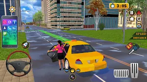 Taxi Games: City Taxi Driving Screenshot 1