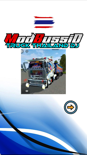Mod Bussid Truck Thailand DJ Screenshot 1