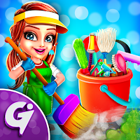 Girls Home Cleaning Games