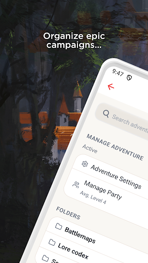 Questweaver - D&D 5e DM App Screenshot 2