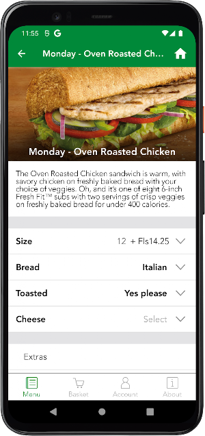 Subway Aruba Screenshot 3