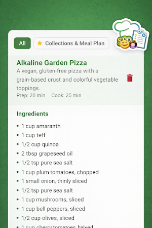 The Healthy Way: Recipes Screenshot 1