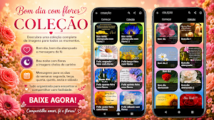 Bom dia com flores Screenshot 2