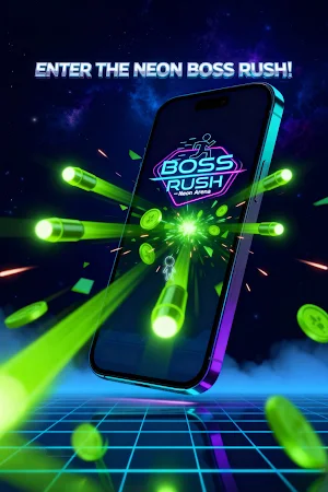 Boss Rush: Neon Arena Screenshot 1