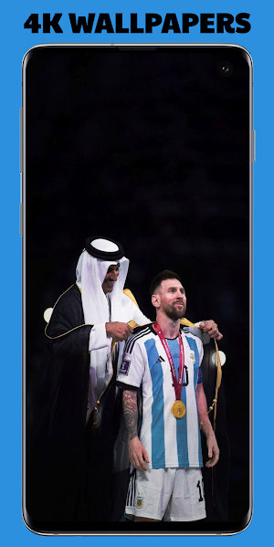 Messi Argentina Wallpaper Screenshot 0