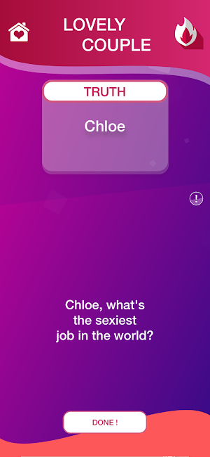 Lovely Couple Truth Dare Game Screenshot 3