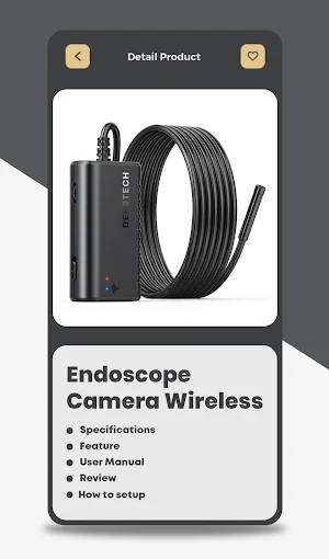 Endoscope Camera Wireless Hint Screenshot 2