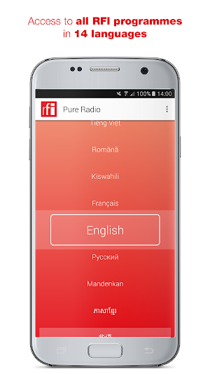 RFI Pure radio - Live streaming and podcast Screenshot 0