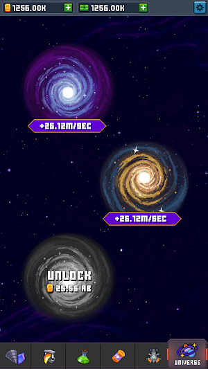 Galaxy Idle Miner Screenshot 0
