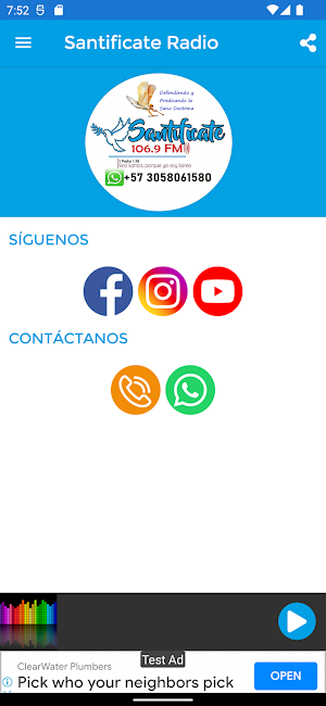 Santificate Radio Screenshot 0
