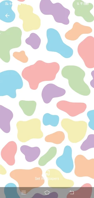 Cow Print Simple Wallpaper Screenshot 1