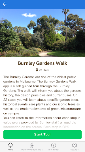 Burnley Gardens Walk Screenshot 1