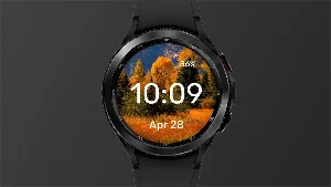 Yellow Autumn - Watch Face Screenshot 0