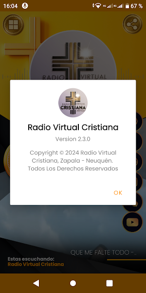 Radio Virtual Cristiana Screenshot 3