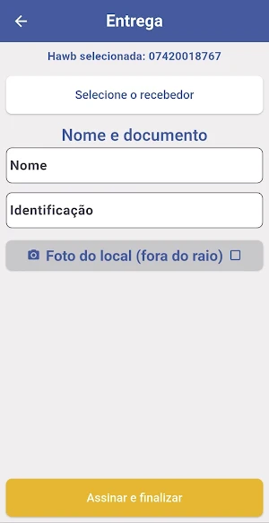 Mercúrio - App Entregador Screenshot 2